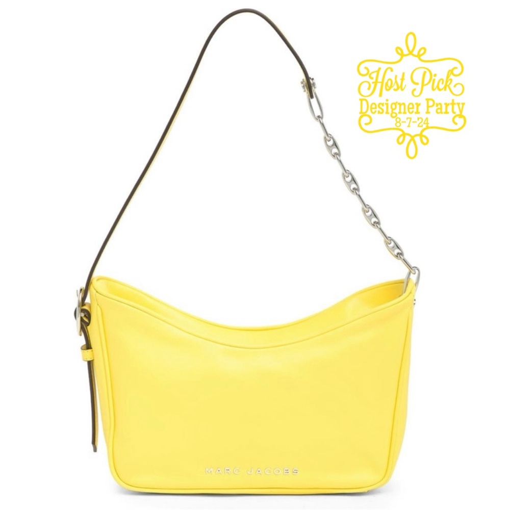 MARC JACOBS Handbag Tempo Baguette Shoulder Bag Meadowlark Silver Hardware NWT